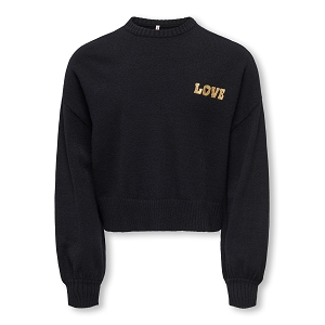  KOGLEVALAYA LS EMB. ONECK FR KNT<br>Noir  