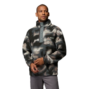 COLUMBIA HELVETIA™ II PRINTED HALF SNAP FLEECE<br>Gris multi Polaire
