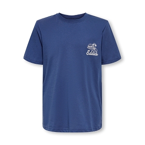ONLY AND SONS KIDS OSJEDDIE SS REG TEE<br>Bleu