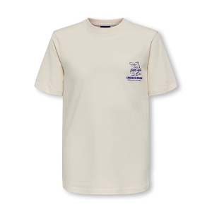 ONLY AND SONS KIDS OSJEDDIE SS REG TEE<br>Beige