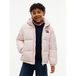 TOMMY JEANS KS0KS00760TJQ  BRANDED PUFFER JACKET<br>Rose