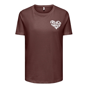 ONLY ONLJUDY SS ONECK TEE CS JRS<br>Prune