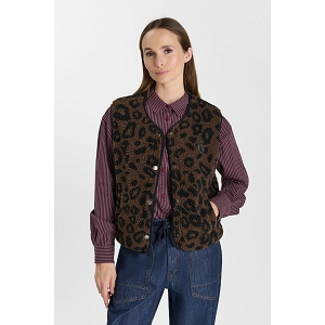  FSANRY0000000SM VSM F SANRY<br>Marron multi  Léopard