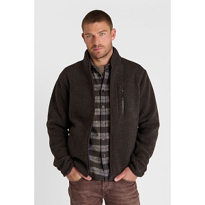  HCENO00000000ML VES H CENO<br>Marron foncé Molleton 