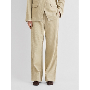 ROUGE EDIT ROUSIMA RW WF FL TROUSERPF<br>Beige clair Velours