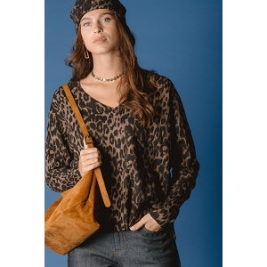 LES PETITES BOMBES V07M022 PRETTY<br>Marron multi