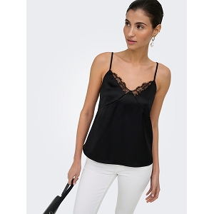 ONLY ONLFARAYA STRAP LACE SATIN<br>Noir