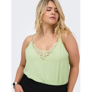 ONLY CARMAKOMA CARMETTA MIX LACE SINGLETWVN<br>Emeraude