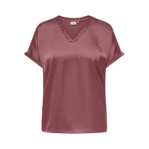 ONLY CARMAKOMA CARBRYNJA SS INONE TO<br>Rose foncé
