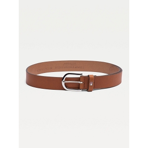 TOMMY HILFIGER NEW DANNY BELT<br>Camel Cuir lisse