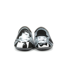  H.LAUREL HARDY<br>Noir gris  