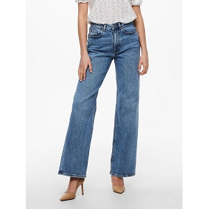 ONLY JUICY LIFE HW WIDE LEG<br>Jean Long 32