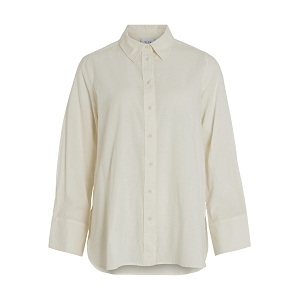  VILINAJA BUTTON LS SHIRT<br>Ecru  