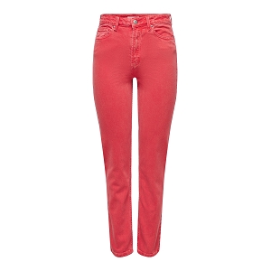 ONLY EMILY HW STRAIGHT ANK COL PNT<br>Rouge L.32