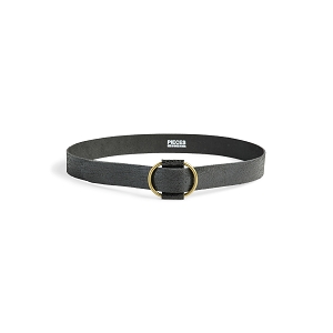 PIECES PCPILJA LEATHER JEANS BELT FC NOOS<br>Noir Cuir lisse