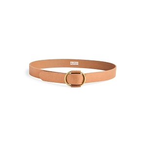 PIECES PCPILJA LEATHER JEANS BELT FC NOOS<br>Cognac Cuir lisse