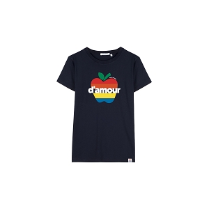 J FLEXYPER FAST BOY TSHIRT ALEX UFT1PAMOU:Marine//Inscription