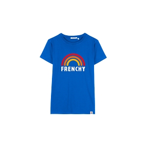  TSHIRT ALEX FRENCHY<br>Bleu  Inscription