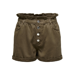  CUBA PAPERBAG COLOR SHORTS PNT<br>Marron  