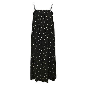  MIA SLIP DRESS WVN<br>Noir multi  Pois