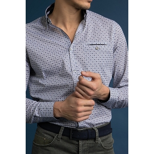  LECOSMOS<br>Blanc multi  Imprimé