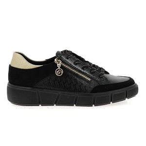  D1T00<br>Noir or Cuir lisse 
