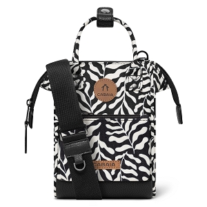 CABAÏA NANO<br>Noir blanc Toile Nylon