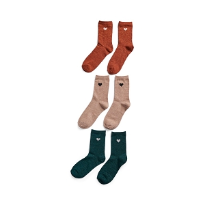  PCNOLIA LUREX SOCKS 3PACK KAC FC<br>Multicolore Polyester Uni