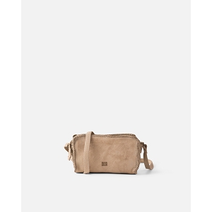 BIBA ABBOT<br>Beige Cuir lisse