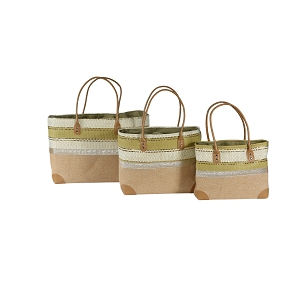 LE VOYAGE EN PANIER BA179<br>Vert multi