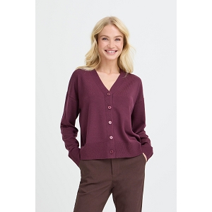  BYMMORLA CARDIGAN 2<br>Prune  