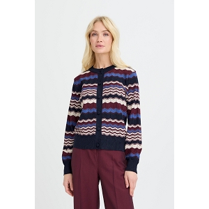  BYMMORLA POINTELLE CAR<br>Bleu bordeaux  Imprimé