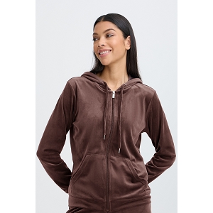 B YOUNG BYMITZA SET 3<br>Marron foncé Suédine