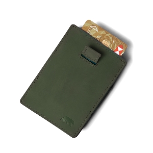 ALASKAN MAKER MAGIC HANDY<br>Vert foncé Cuir imperméable