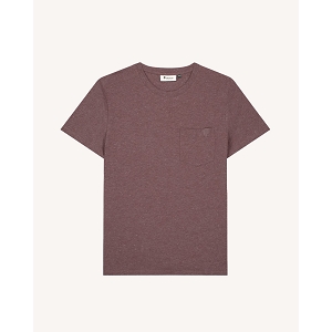  OLONNE TSHIRT KNIT<br>Bordeaux  Uni