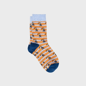 BILLYBELT CHAUSSETTES ANIMAUX<br>Orange multi