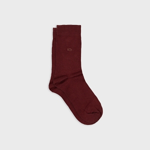  CHAUSSETTES EN BAMBOU<br>Bordeaux  Uni