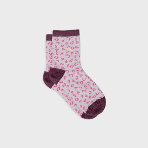 BILLYBELT CHAUSSETTES ANIMAUX<br>Rose multi