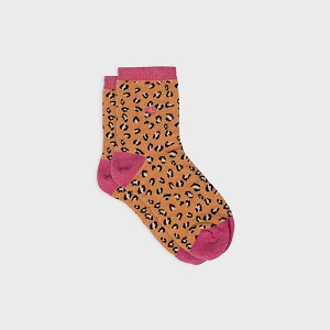 BILLYBELT CHAUSSETTES ANIMAUX<br>Orange multi