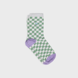 BILLYBELT CHAUSSETTES CARREAUX<br>Vert multi