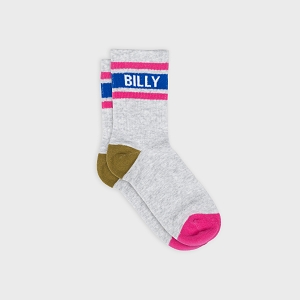 BILLYBELT CHAUSSETTES TENNIS<br>Gris clair