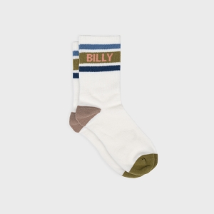 BILLYBELT CHAUSSETTES TENNIS<br>Ecru