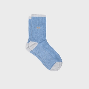 BILLYBELT CHAUSSETTES VINTAGE<br>Bleu