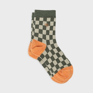 BILLYBELT CHAUSSETTES GARCON<br>Kaki multi