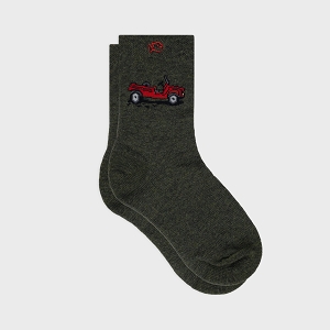 BILLYBELT CHAUSSETTES GARCON<br>Vert foncé