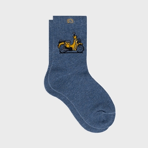 BILLYBELT CHAUSSETTES GARCON<br>Marine multi