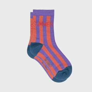 BILLYBELT CHAUSSETTES FILLE<br>Rouge multi