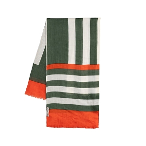BILLYBELT FOULARDS EN COTON<br>Vert multi