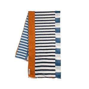 BILLYBELT FOULARDS EN COTON<br>Marine multi
