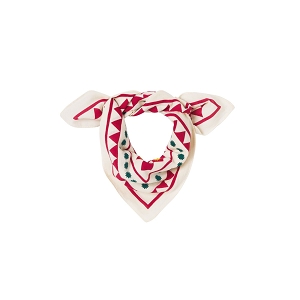 BILLYBELT PETIT FOULARD COTON<br>Ecru